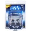 Игровой набор Star Wars "The Clone Wars: The Attack on Teth" к миниатюрам, двухсторонняя карта сражений инфо 34b.