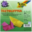 Цветная бумага "Folia" для оригами, 15 см х 15 см 15 см х 15 см инфо 1403a.