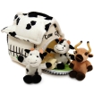 Мягкий игровой набор "Домик коров" Состав Домик, 2 коровы, бык инфо 5851a.